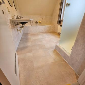 Badkamer met Enia Vinylvloer