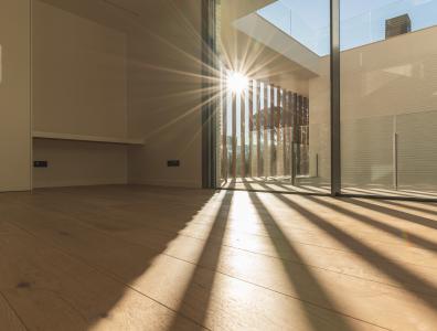 Vloer in de zon